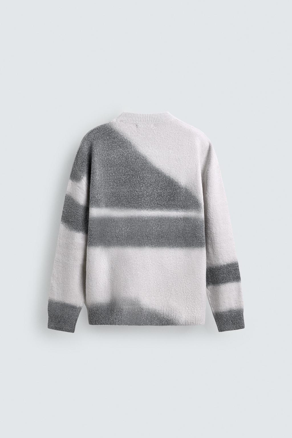 ДЖЕМПЕР С ПРИНТОМ «ЭФФЕКТ СПРЕЯ»