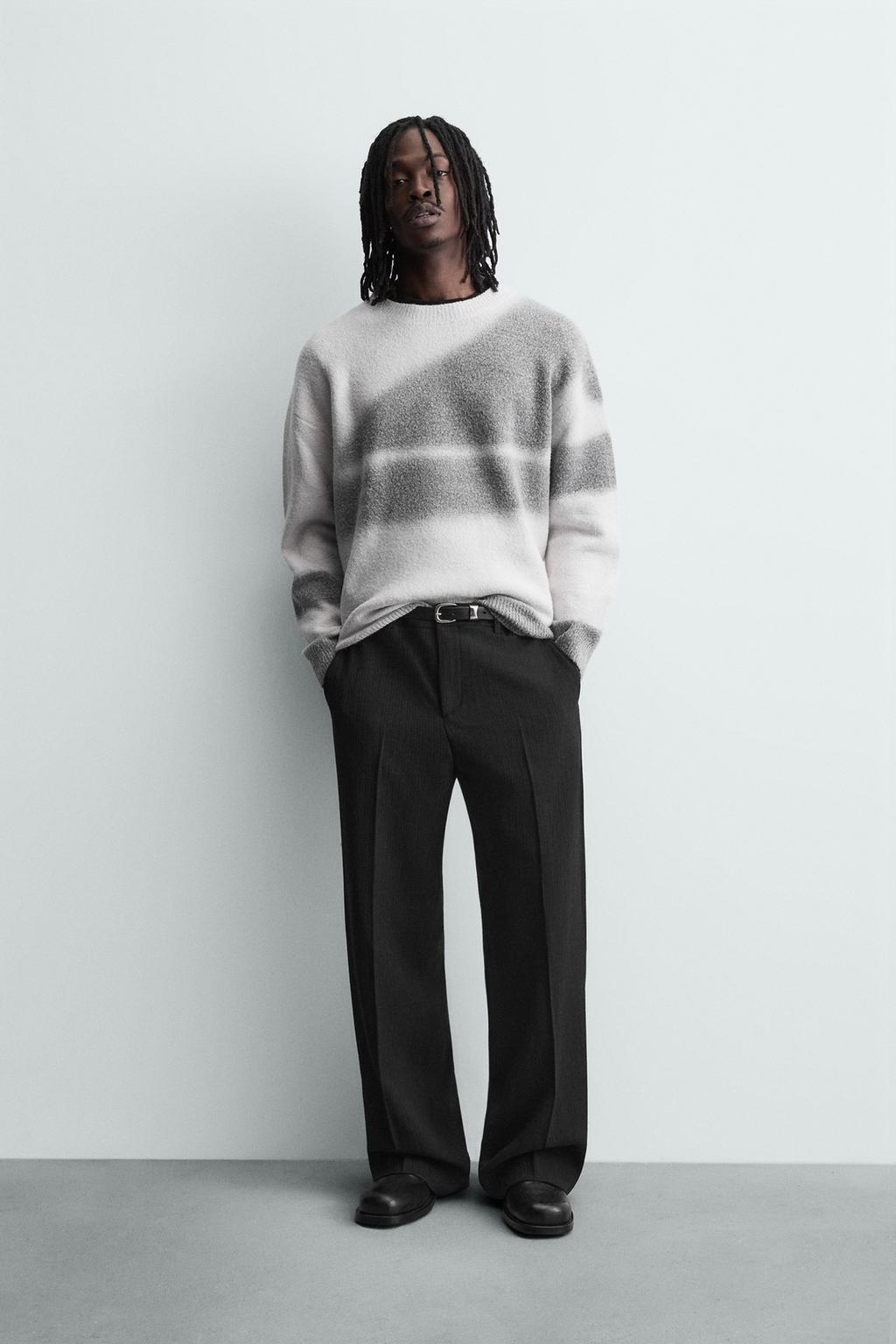 ДЖЕМПЕР С ПРИНТОМ «ЭФФЕКТ СПРЕЯ»