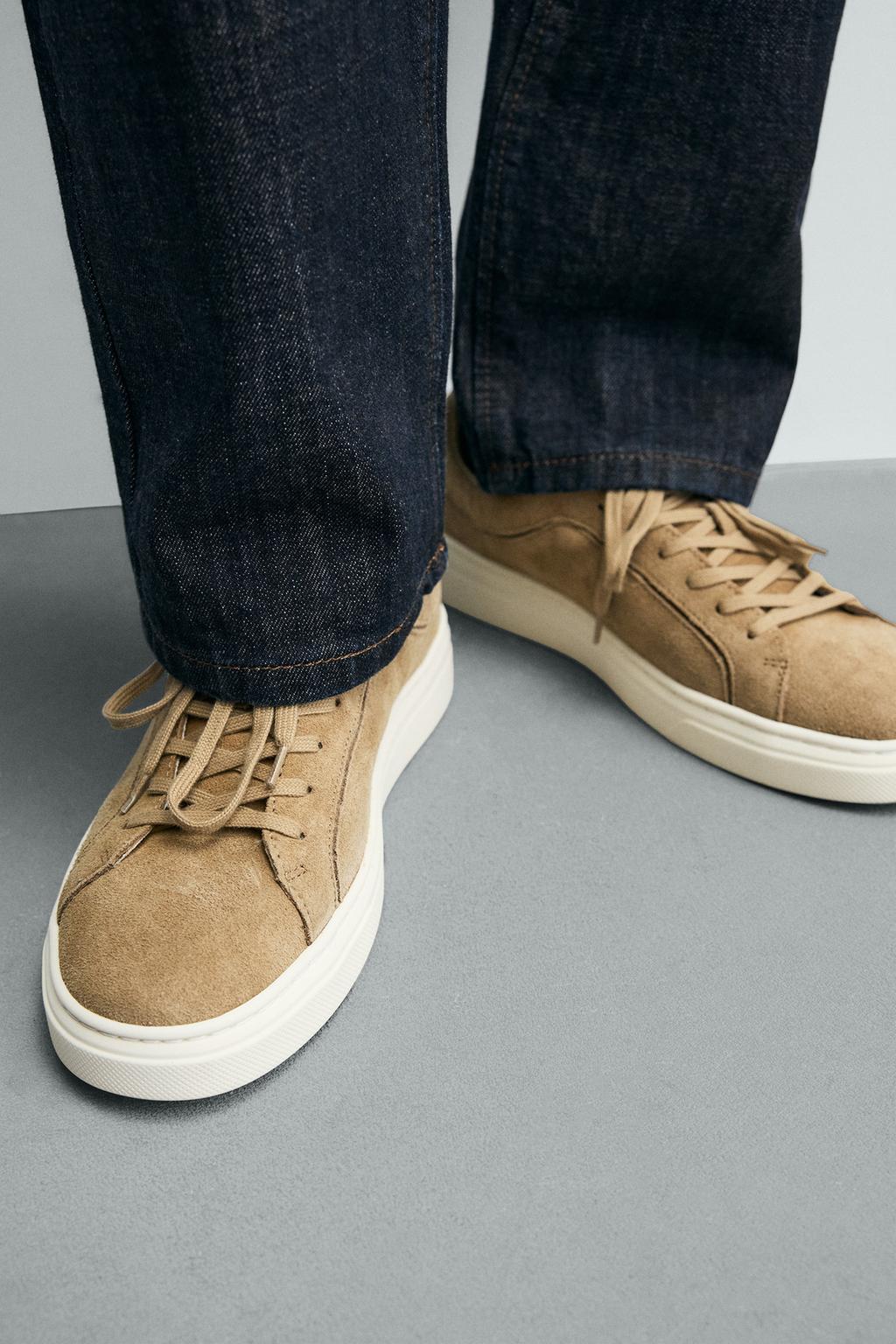 КОЖАНЫЕ КРОССОВКИ