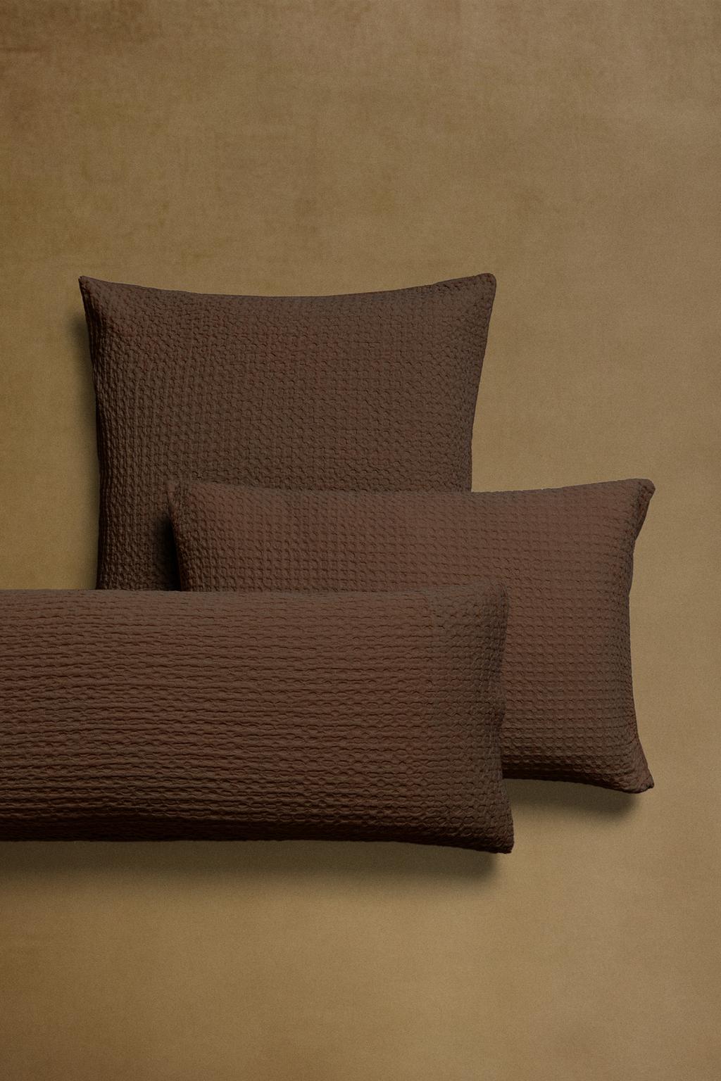 Наволочка из вафельного трикотажа