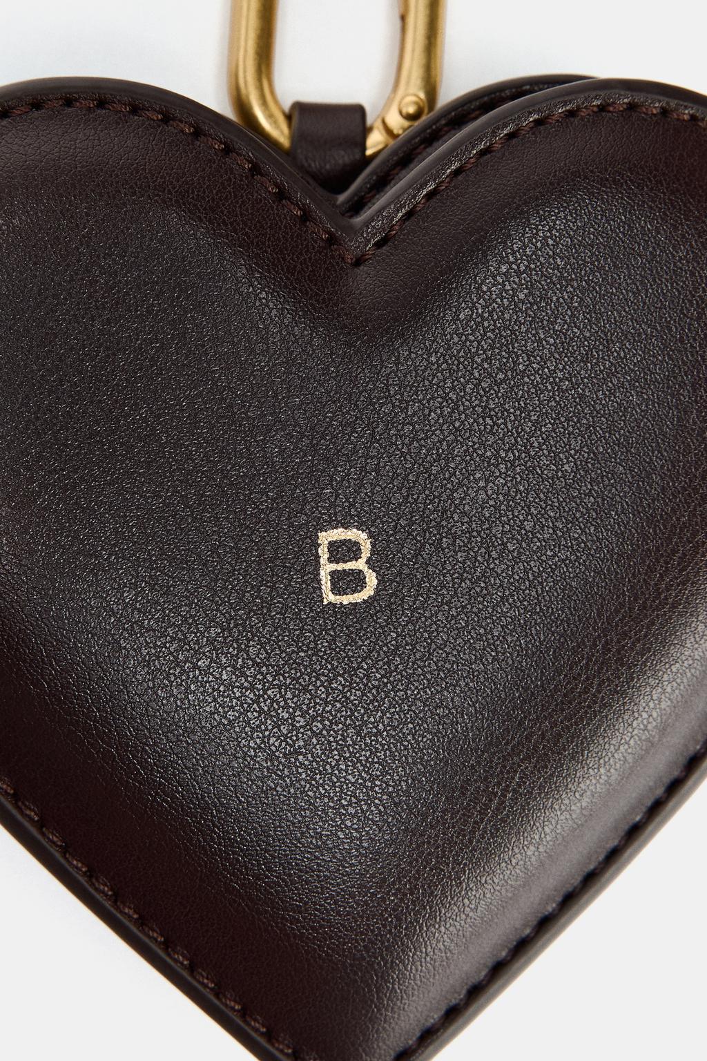 Подвеска-сердце с зеркальцем