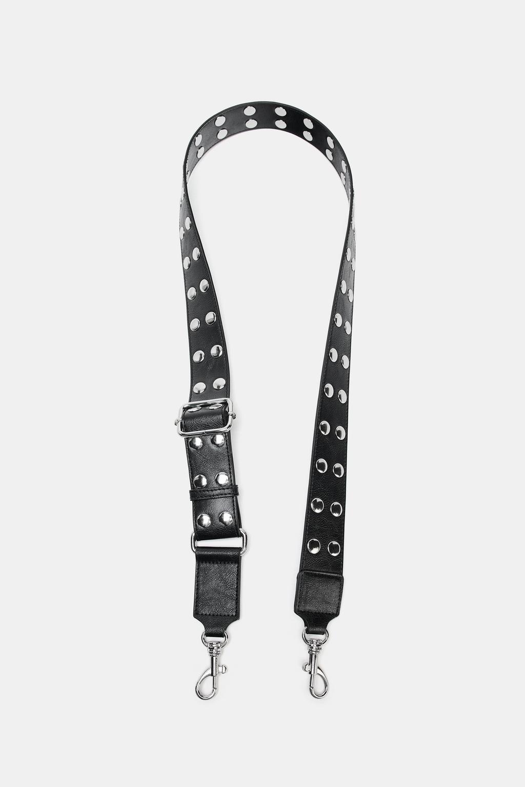 Ремень для сумки через плечо с заклепками