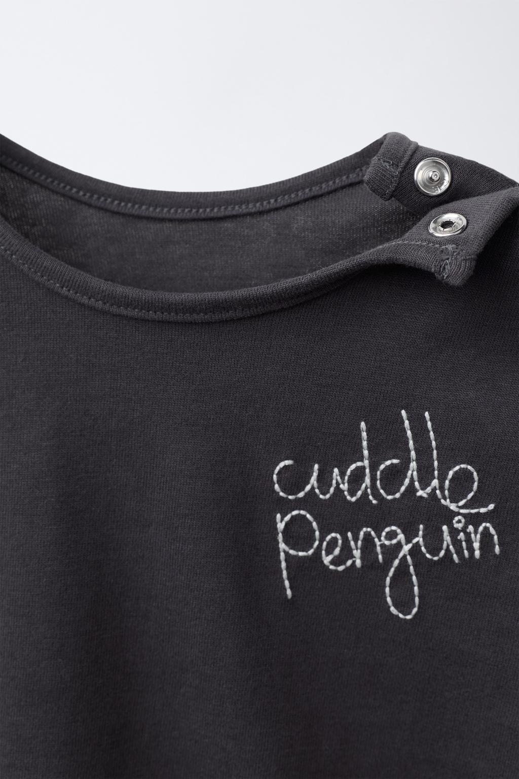 Набор из 3 футболок с пингвинами