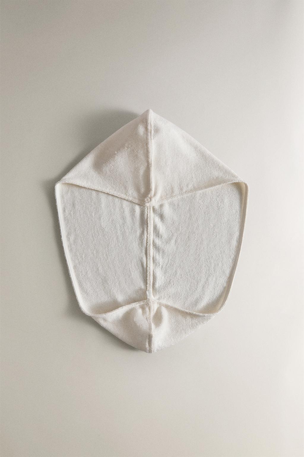 Полотенце для волос из шелково-хлопковой смеси