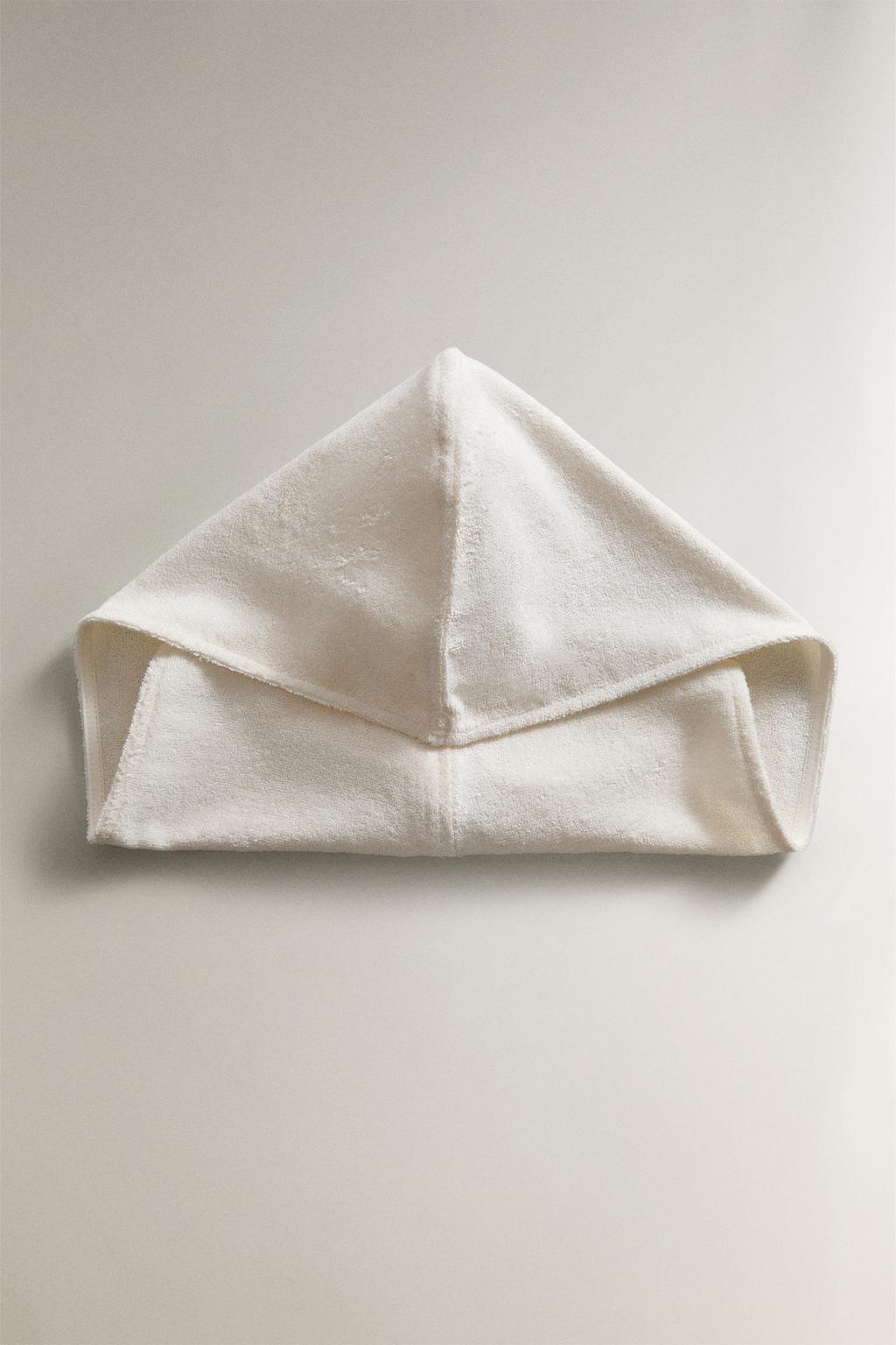 Полотенце для волос из шелково-хлопковой смеси