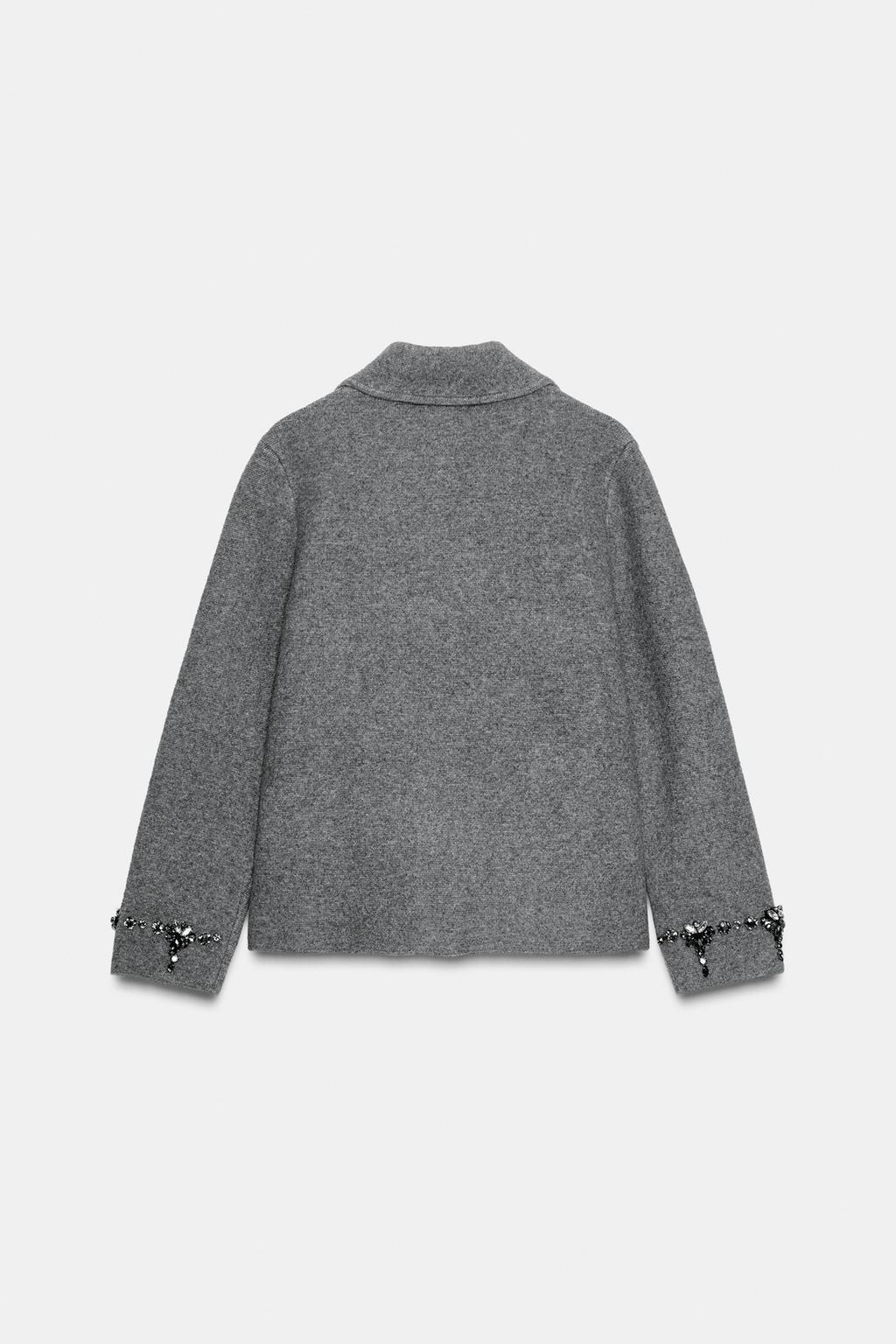 КАРДИГАН С БУСИНАМИ