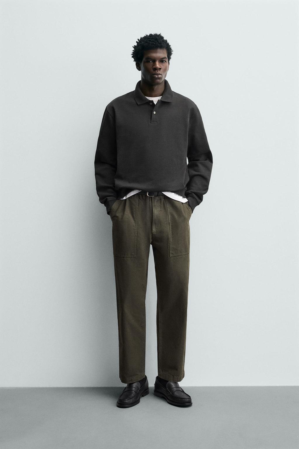 ПОЛО REGULAR FIT С РЕЛЬЕФНЫМ УЗОРОМ