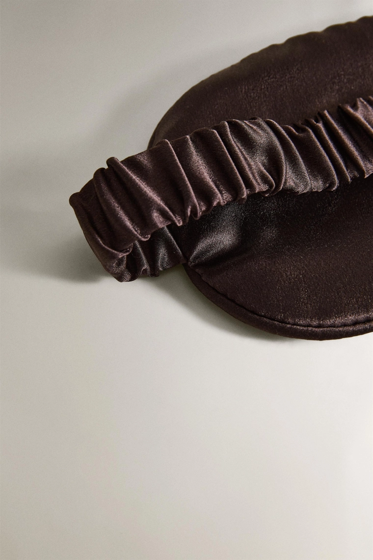 Маска для глаз из 100% шелка мульберри