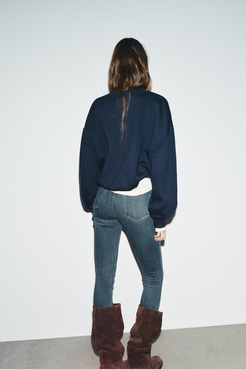 ДЖИНСЫ TRF SKINNY С ВЫСОКОЙ ПОСАДКОЙ