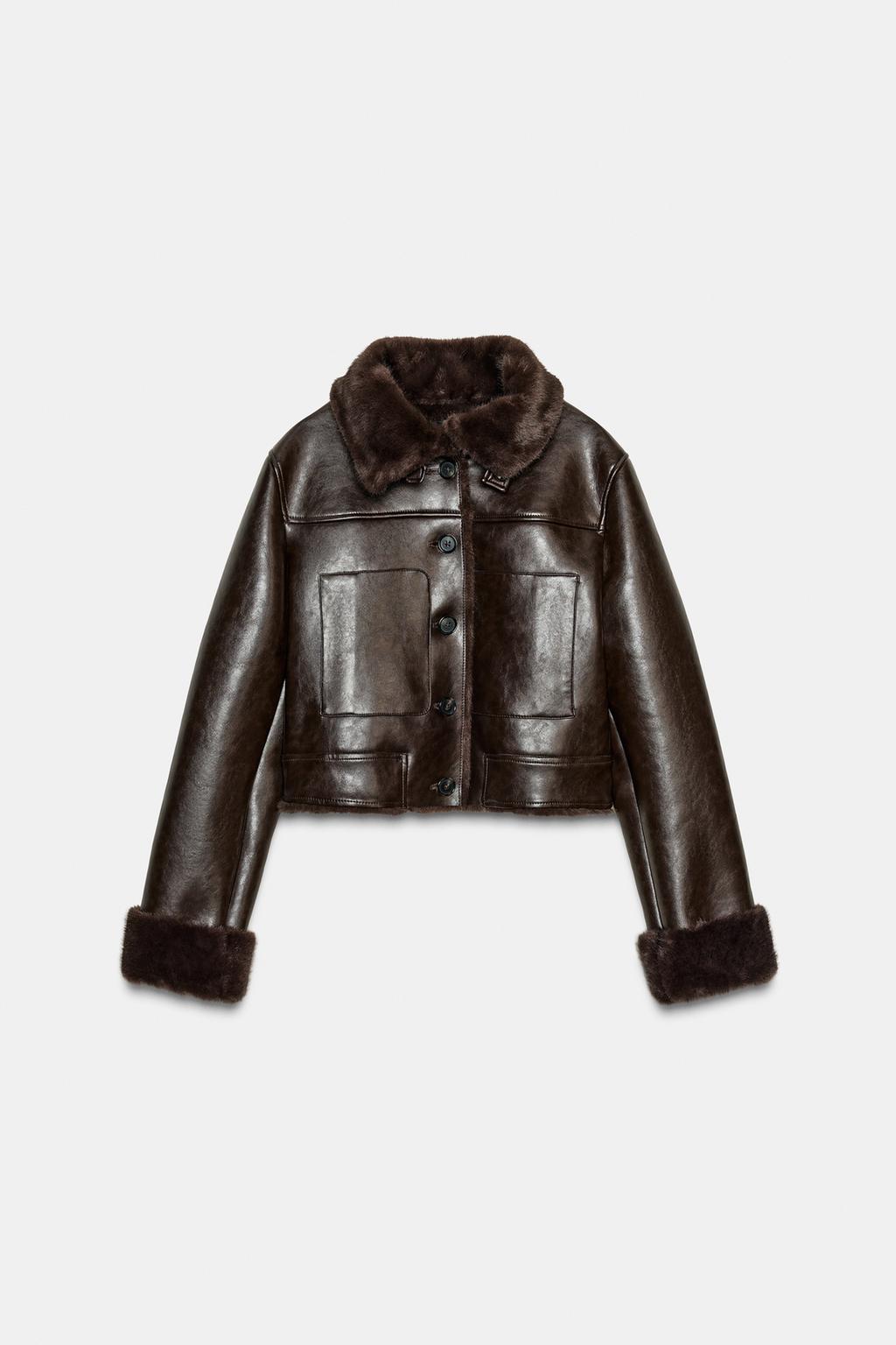 ДУБЛЕНКА ИЗ ИСКУССТВЕННОГО МЕХА