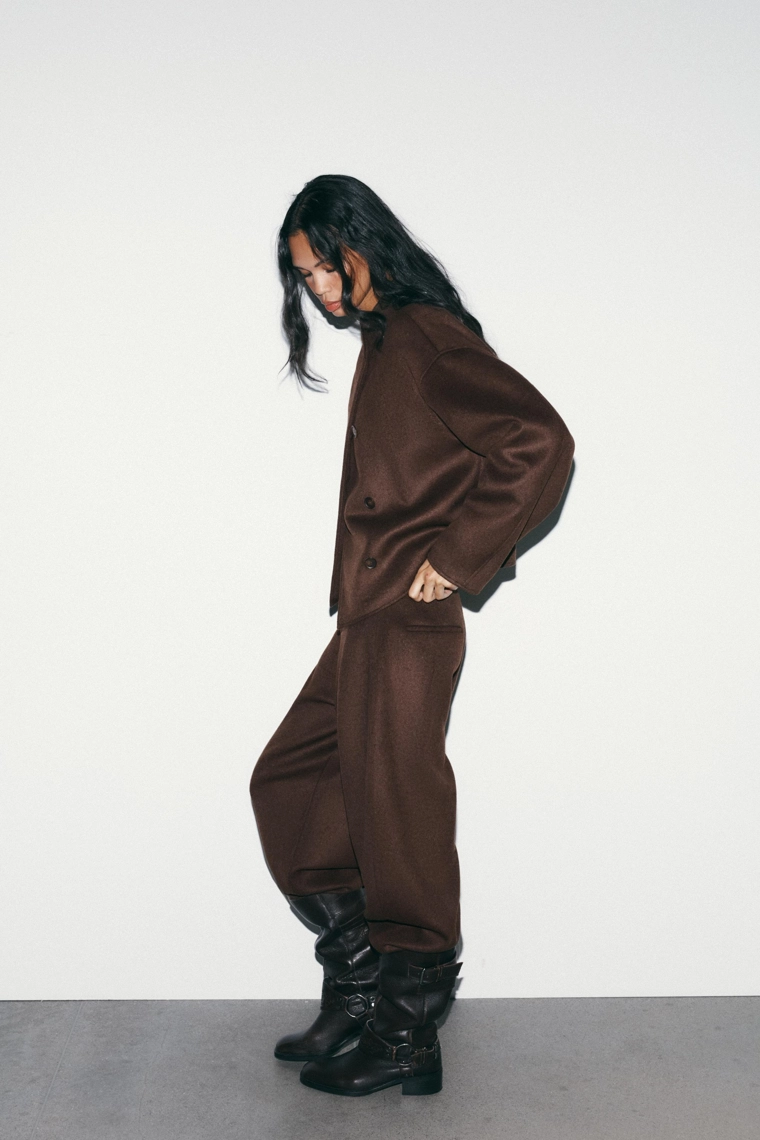 МЯГКАЯ КУРТКА С ЗАПАХОМ