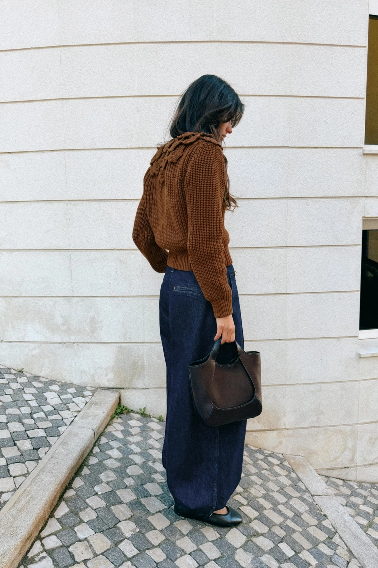 КАРДИГАН ВЯЗАНЫЙ С ЦВЕТОЧНЫМ УЗОРОМ