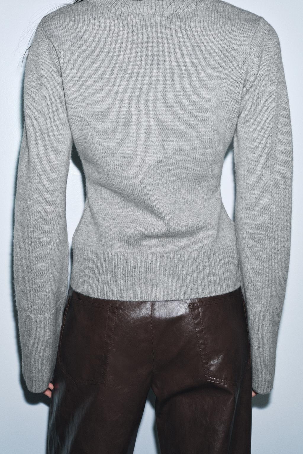 ПРИТАЛЕННЫЙ ЖАКЕТ ИЗ 100% ШЕРСТИ