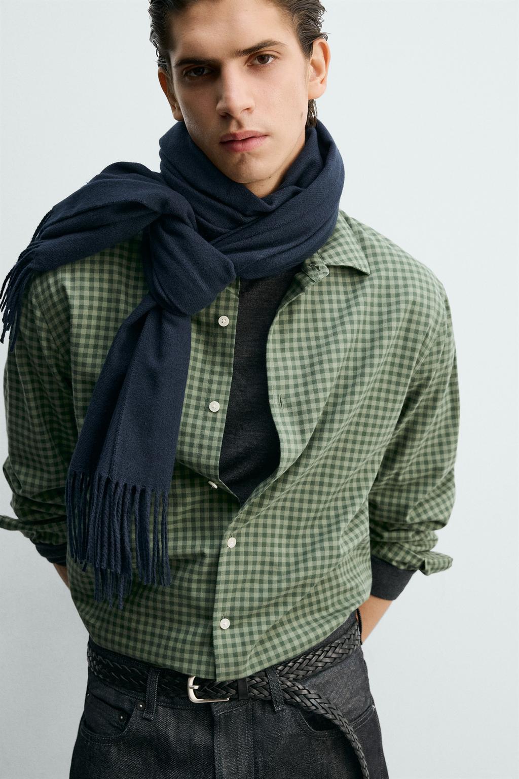 РУБАШКА REGULAR FIT В КЛЕТКУ