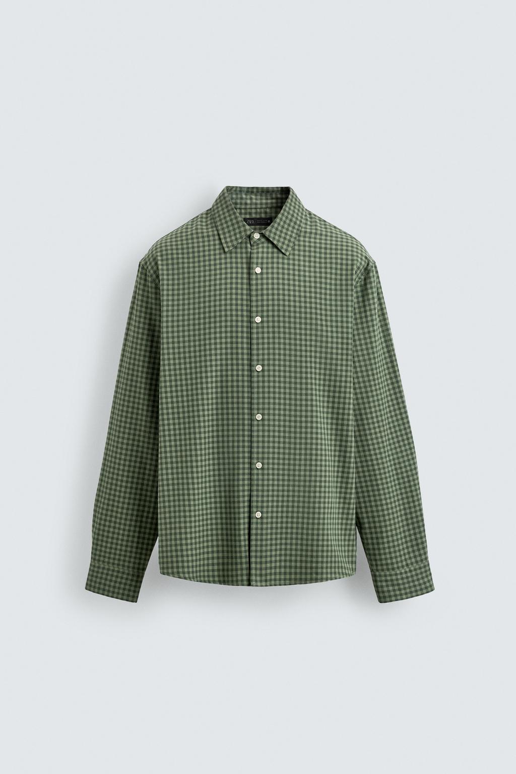 РУБАШКА REGULAR FIT В КЛЕТКУ