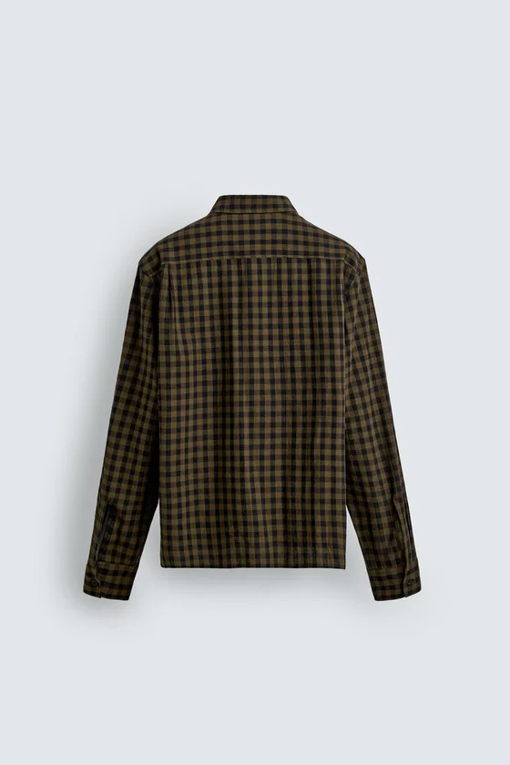 РУБАШКА RELAXED FIT В КЛЕТКУ