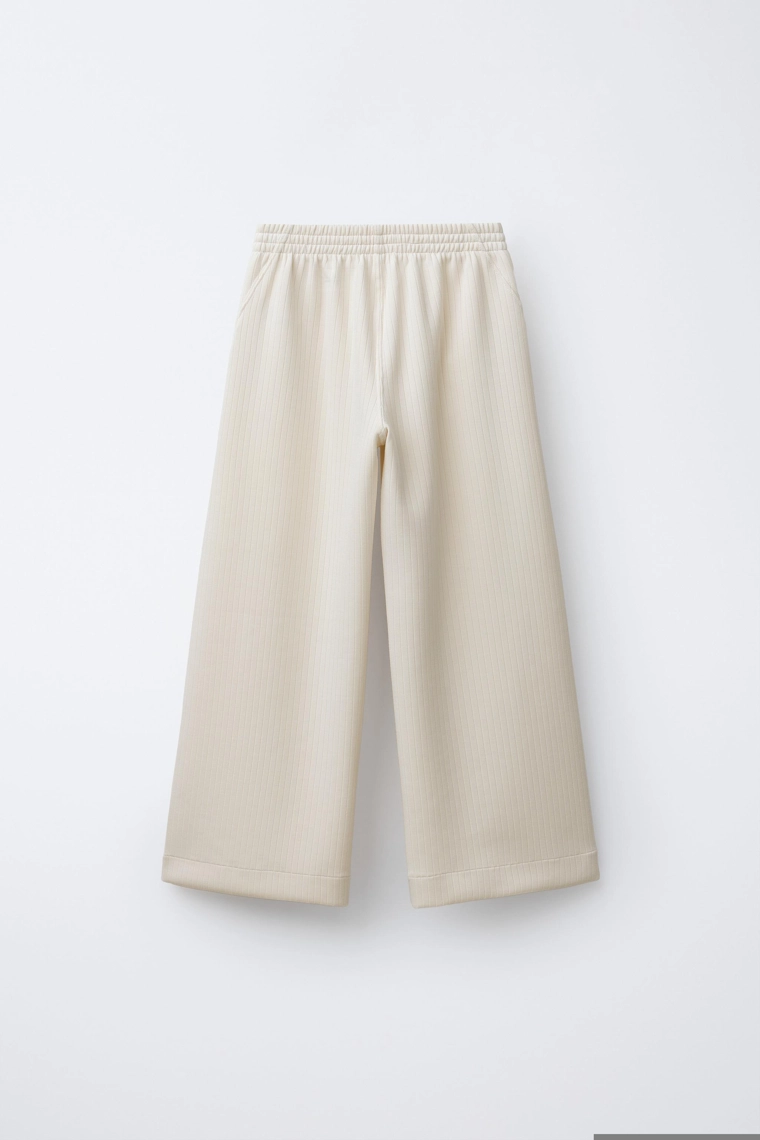 БРЮКИ ПРЯМОГО КРОЯ ИЗ МОДАЛА