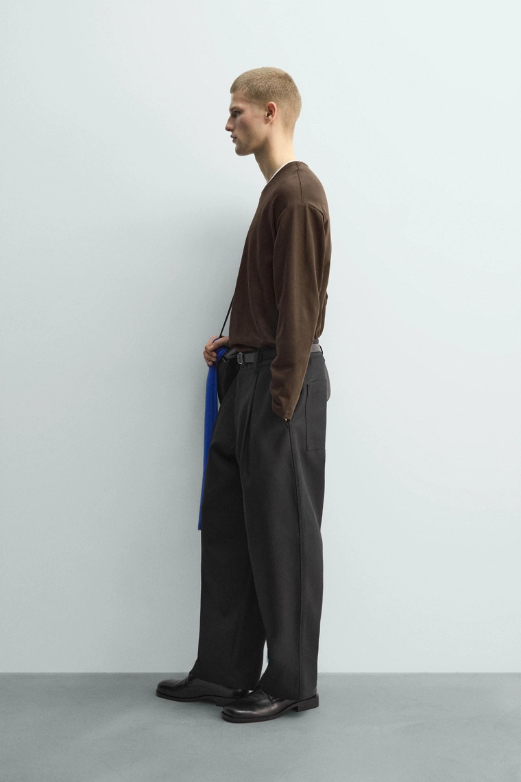 ФУТБОЛКА С ДВОЙНОЙ КОНТРАСТНОЙ ОТДЕЛКОЙ