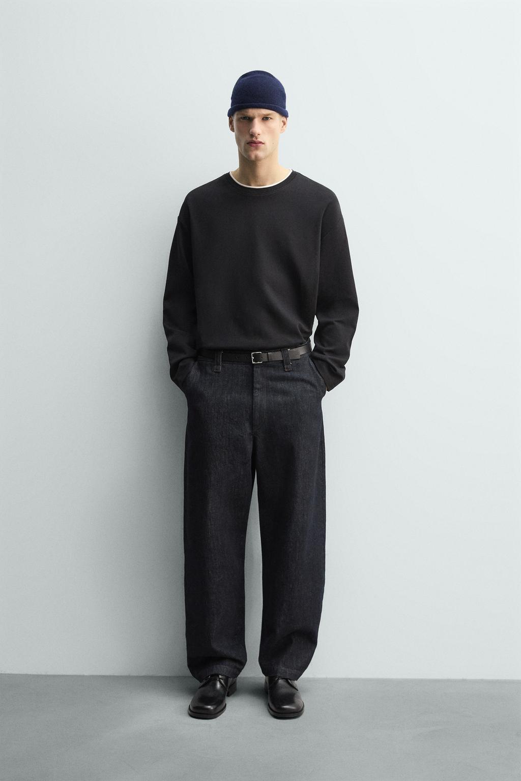 ФУТБОЛКА С КОНТРАСТНОЙ ДВОЙНОЙ ОТДЕЛКОЙ