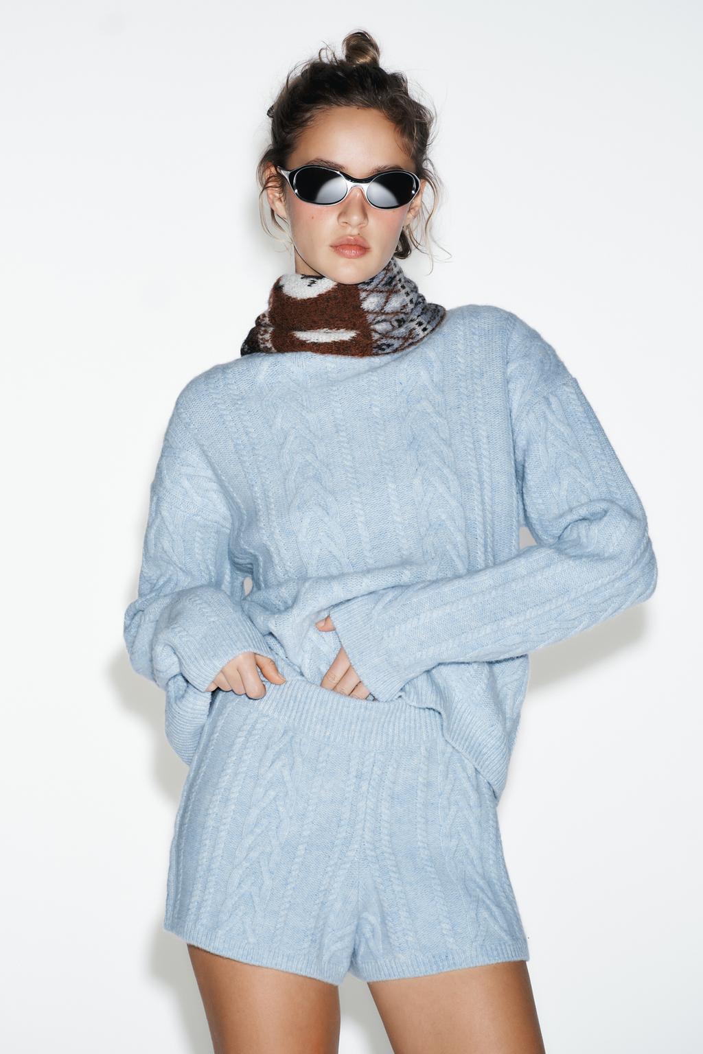 ШОРТЫ ИЗ 80% ШЕРСТИ С КОСАМИ — SKI COLLECTION