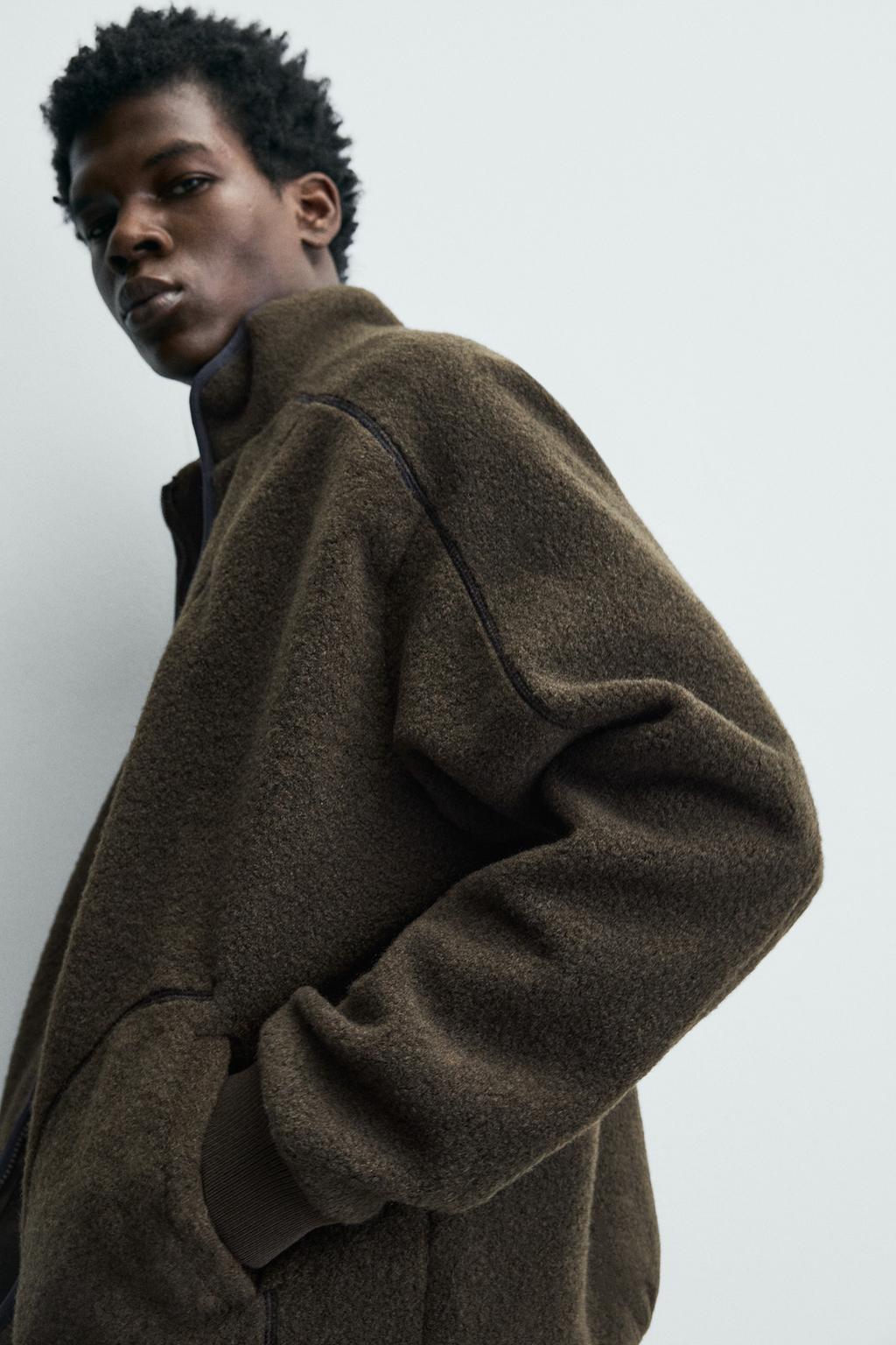 ТОЛСТОВКА ИЗ ИСКУССТВЕННОЙ ОВЧИНЫ НА МОЛНИИ