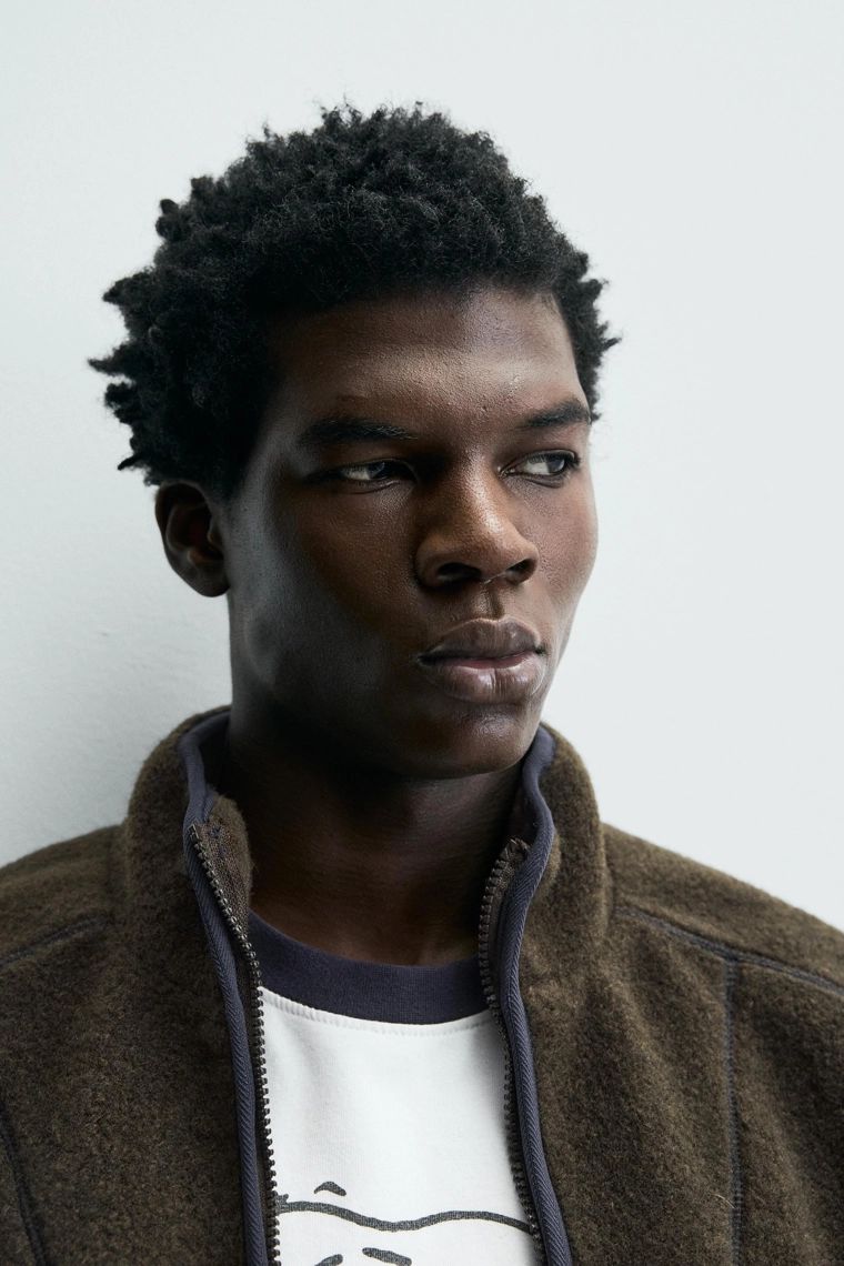 ТОЛСТОВКА ИЗ ИСКУССТВЕННОЙ ОВЧИНЫ НА МОЛНИИ