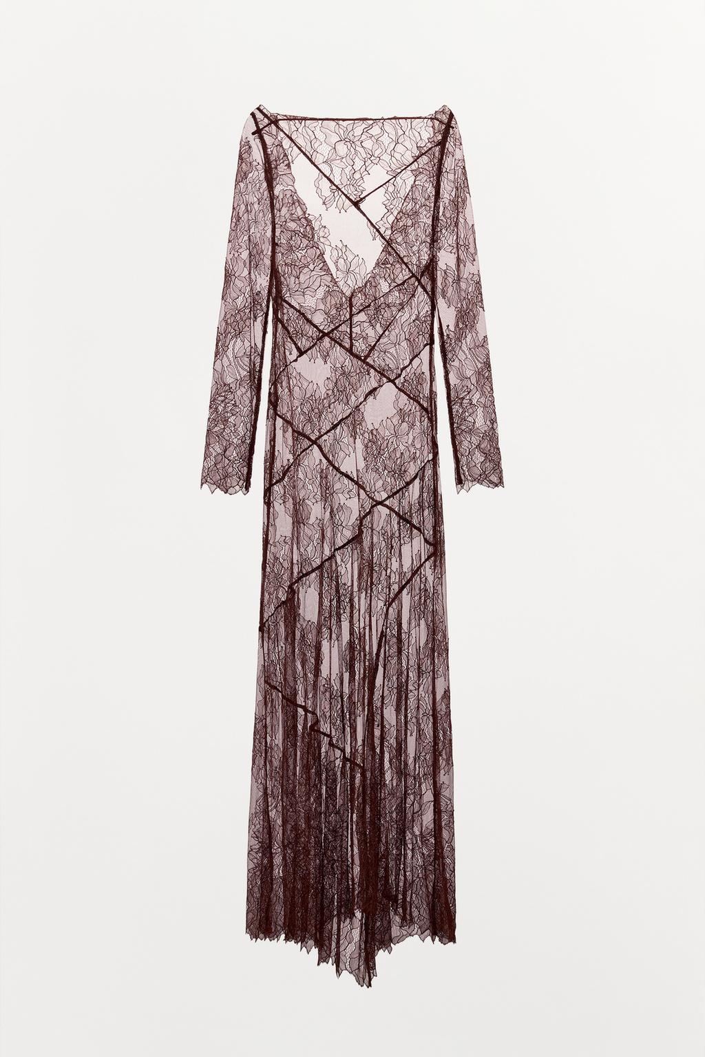 КРУЖЕВНОЕ ПЛАТЬЕ МИДИ