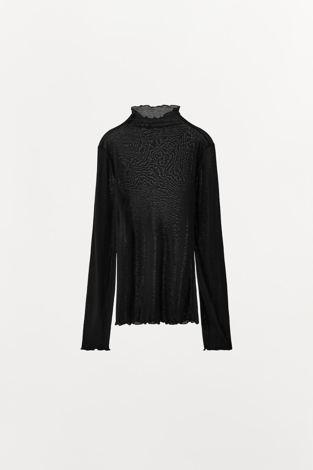 ОДНОТОННАЯ ФУТБОЛКА ИЗ ЛИОЦЕЛЛА