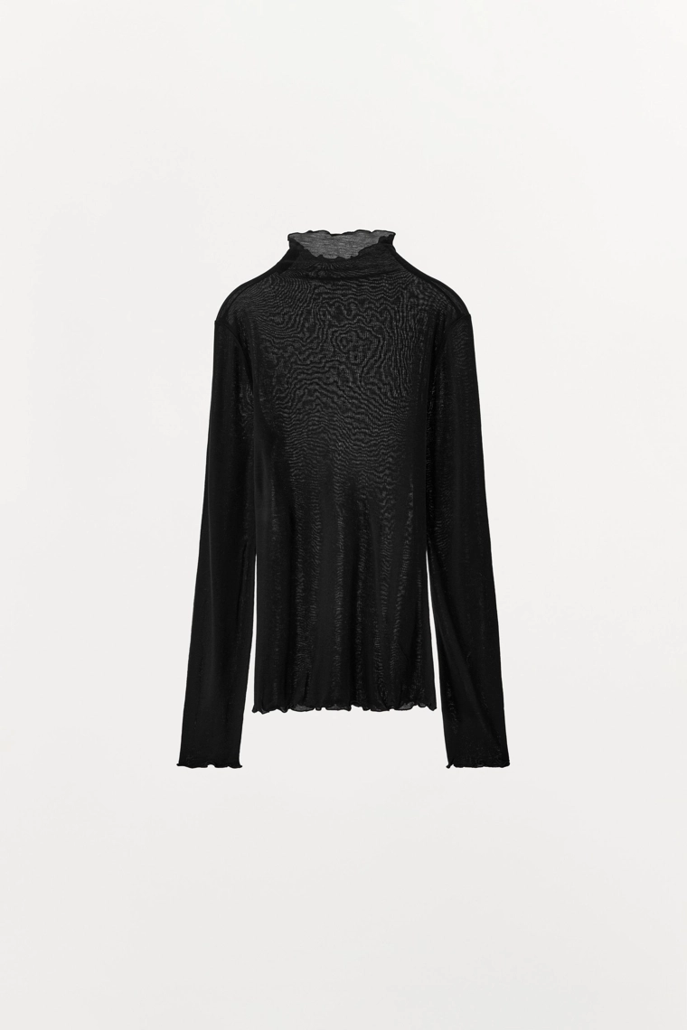 ОДНОТОННАЯ ФУТБОЛКА ИЗ ЛИОЦЕЛЛА