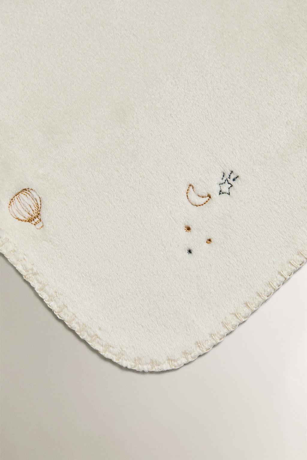 Плед для младенцев с шаром воздушного шара из флиса