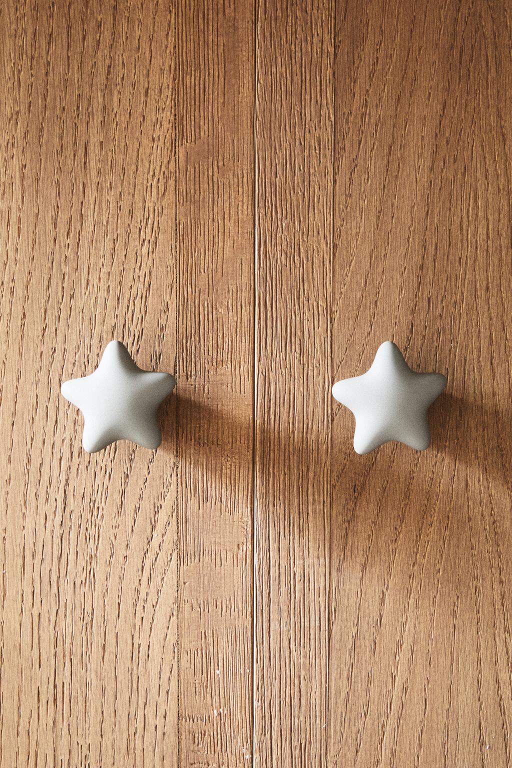 Набор детских звездных ручек для дверей (набор из 2)