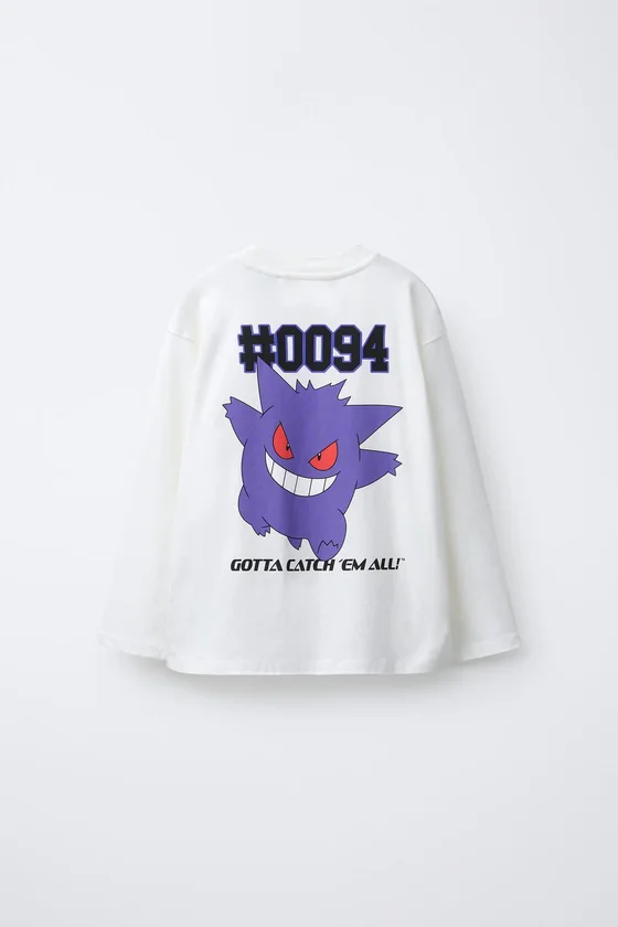 ФУТБОЛКА С ПРИНТОМ POKÉMON ™