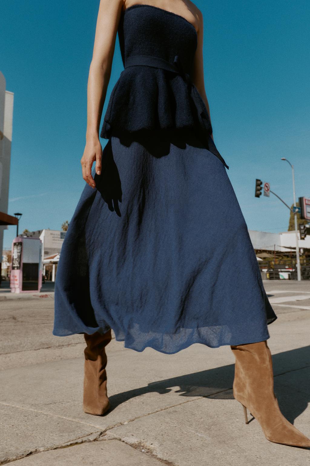 ЮБКА МИДИ-НАКИДКА