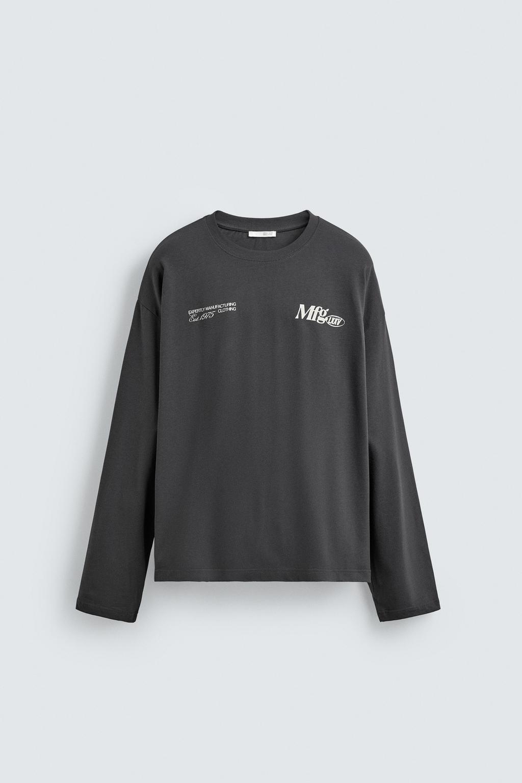 ФУТБОЛКА С ТЕКСТОВЫМ ПРИНТОМ