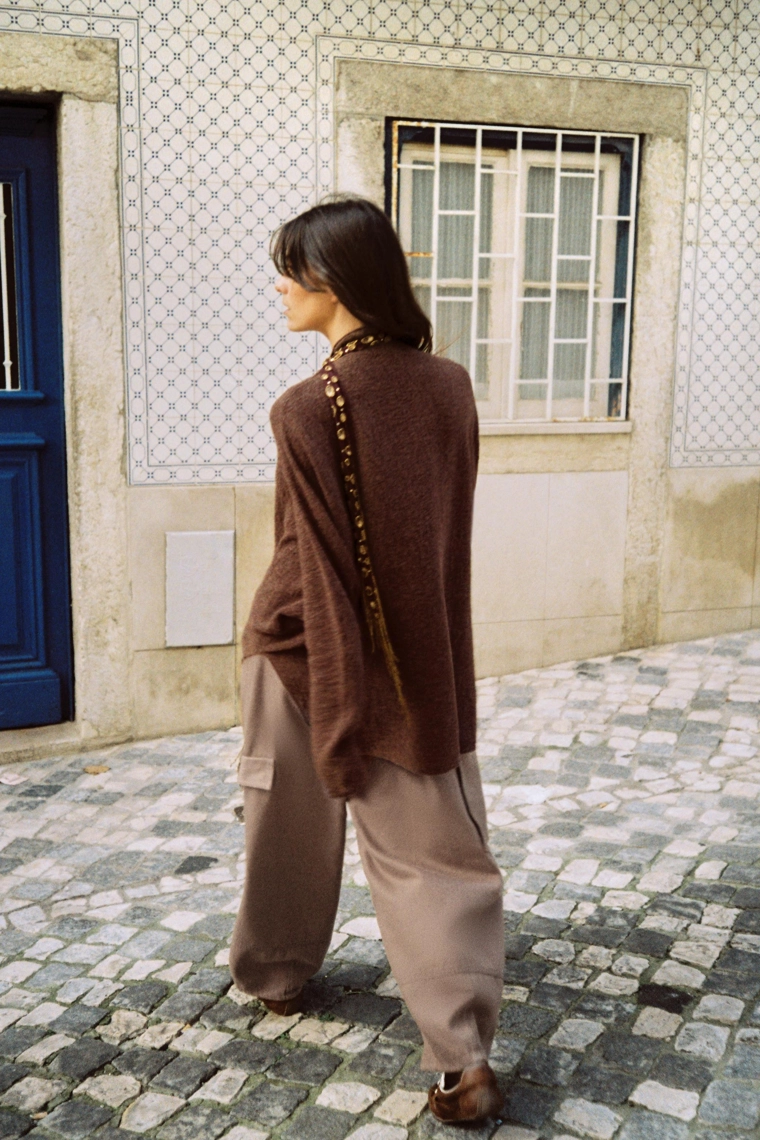 СВИТЕР-НАКИДКА