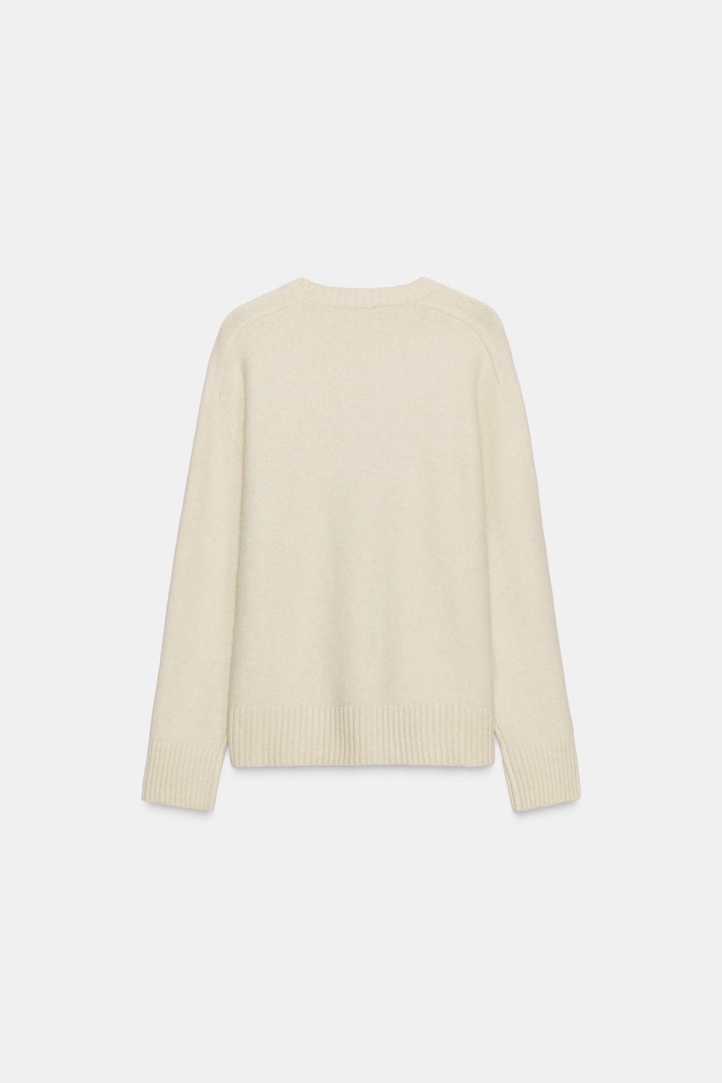 ОДНОТОННЫЙ СВИТЕР