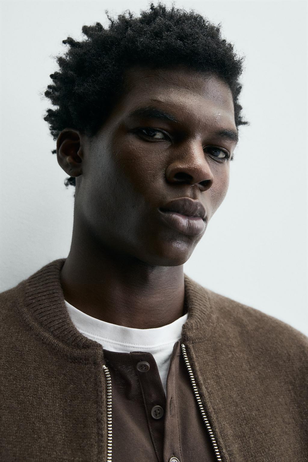 КУРТКА ИЗ 100% ШЕРСТИ НА МОЛНИИ