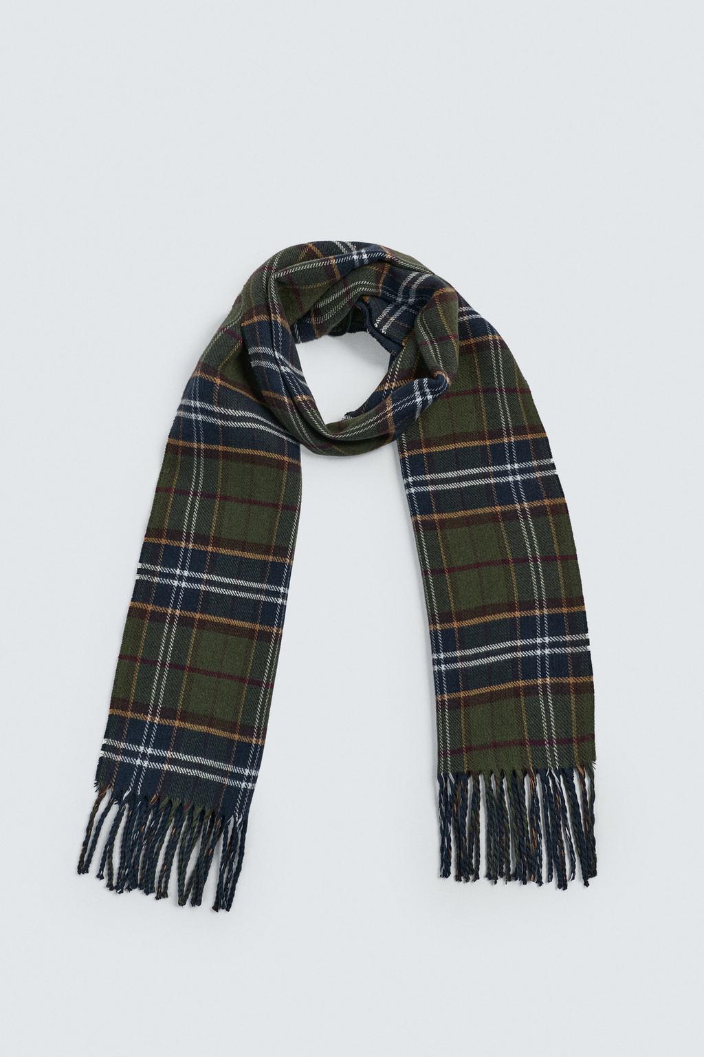 ШАРФ В КОНТРАСТНУЮ КЛЕТКУ