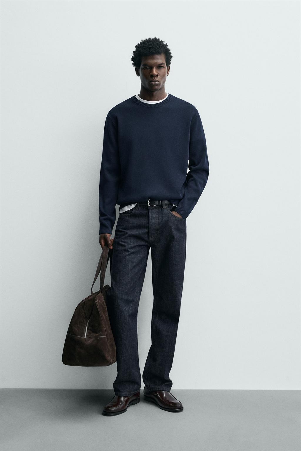 СВИТЕР ИЗ РЕЛЬЕФНОГО ХЛОПКА