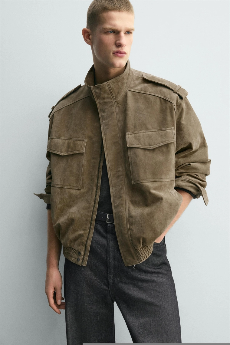 ЗАМШЕВАЯ КУРТКА