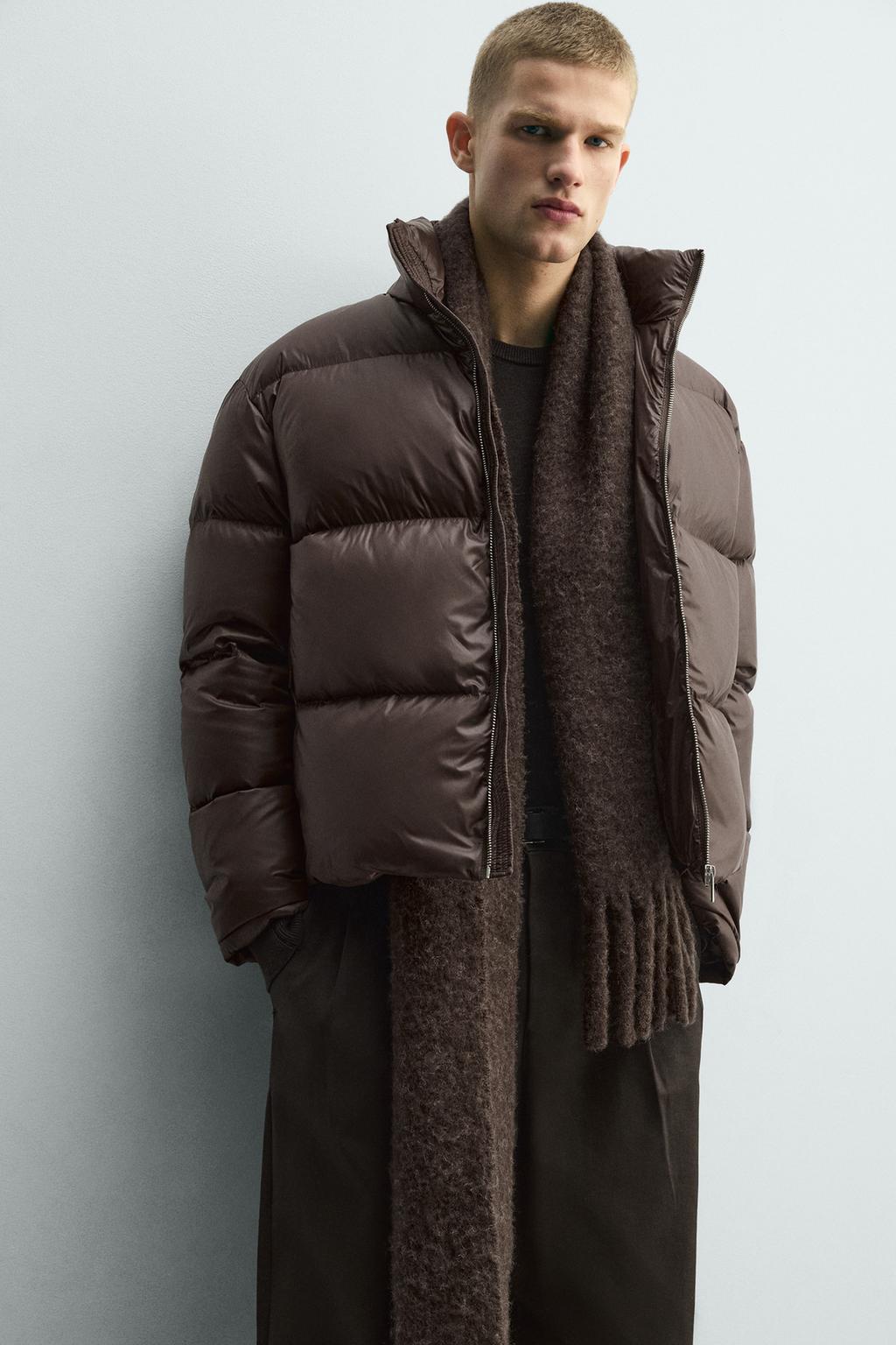 УТЕПЛЕННАЯ КУРТКА С 80% ПУХА И 20% ПЕРА