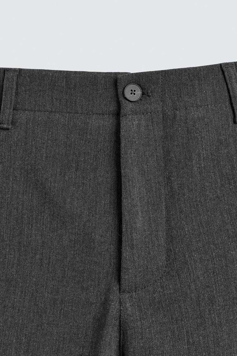 БРЮКИ BALLOON FIT ИЗ РЕЛЬЕФНОЙ ТКАНИ