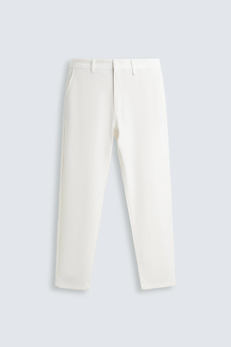 БРЮКИ КОМФОРТНОЙ ПОСАДКИ ИЗ РЕЛЬЕФНОЙ ТКАНИ