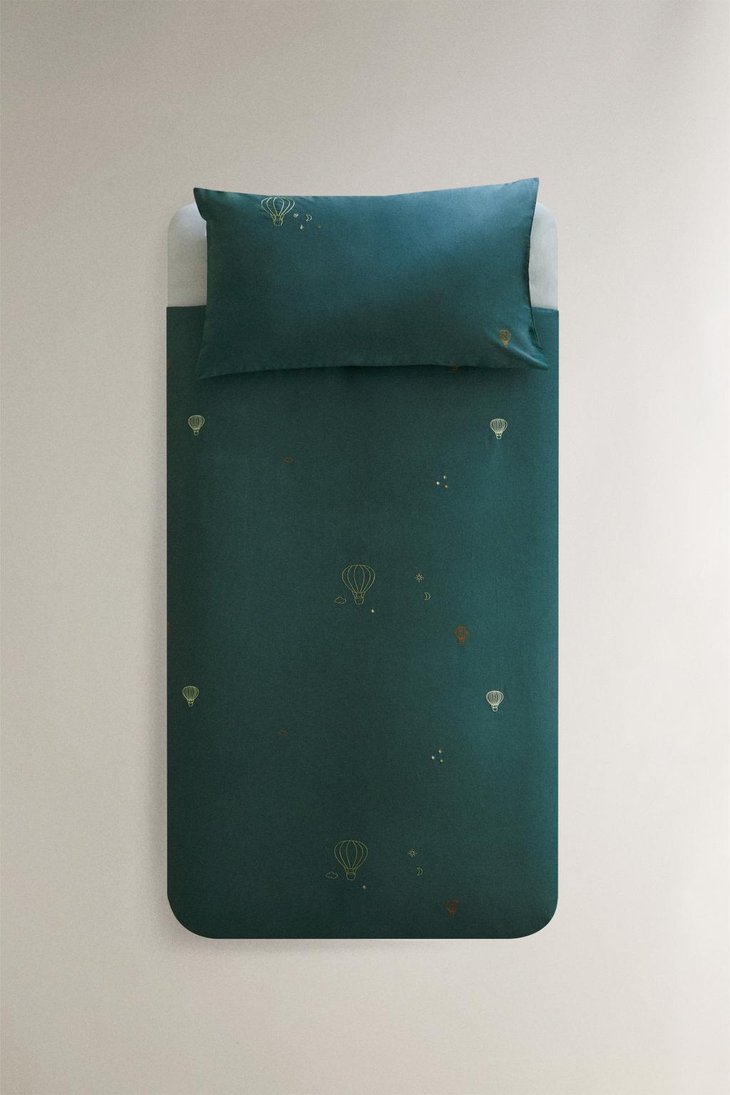 Детское одеяло с воздушными шариками