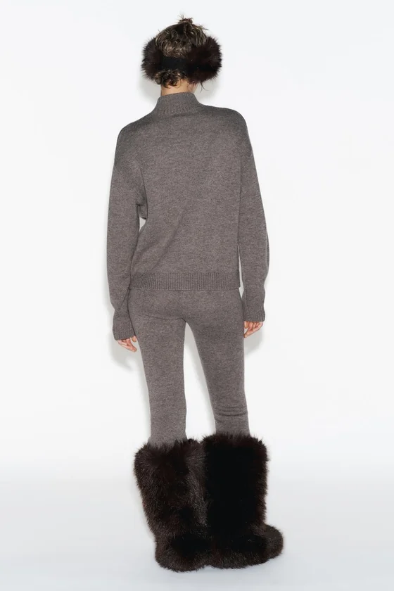 РАСКЛЕШЕННЫЕ БРЮКИ ИЗ 90% ШЕРСТИ — SKI COLLECTION