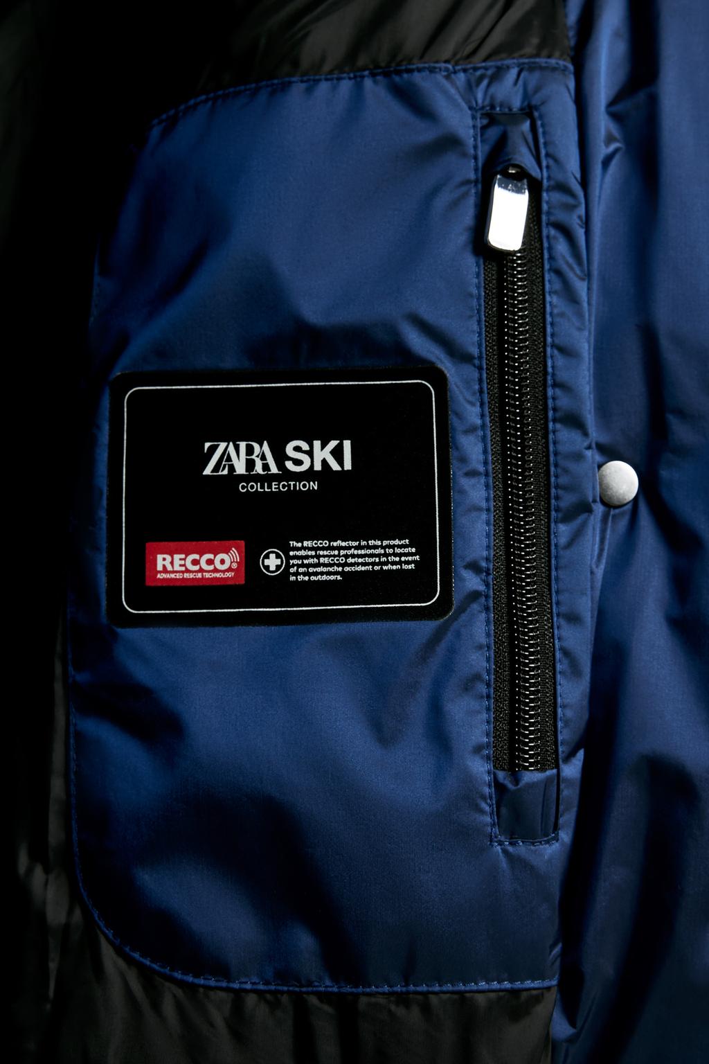 ПУХОВИК С КАПЮШОНОМ WATER RESISTANT WINDPROOF С ТЕХНОЛОГИЕЙ RECCO® — SKI COLLECTION