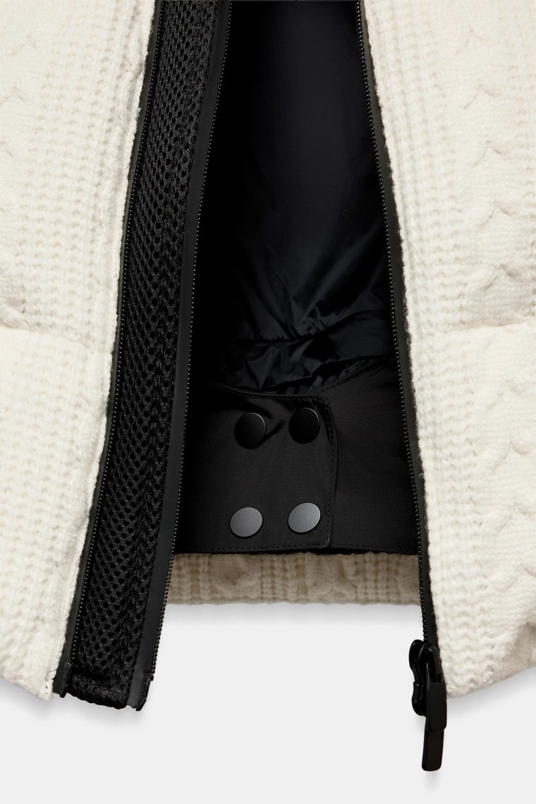 ПУХОВИК ИЗ ИСКУССТВЕННОЙ ОВЧИНЫ HEIQ XREFLEX™ С ТЕХНОЛОГИЕЙ RECCO® — SKI COLLECTION