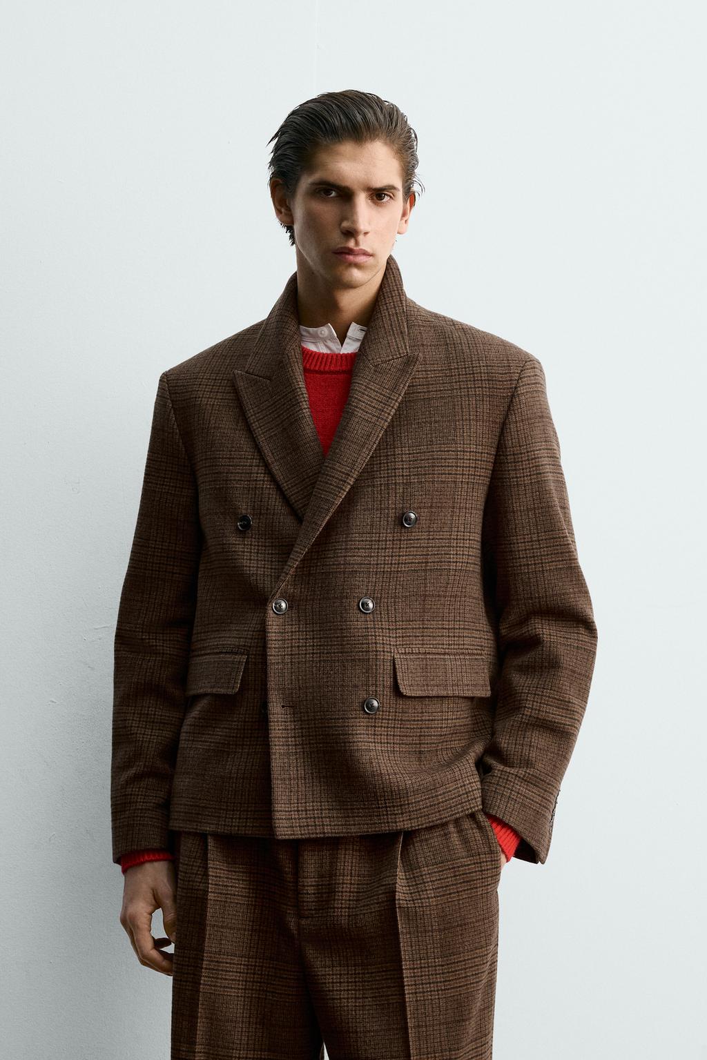 БЛЕЙЗЕР BOXY FIT В КЛЕТКУ