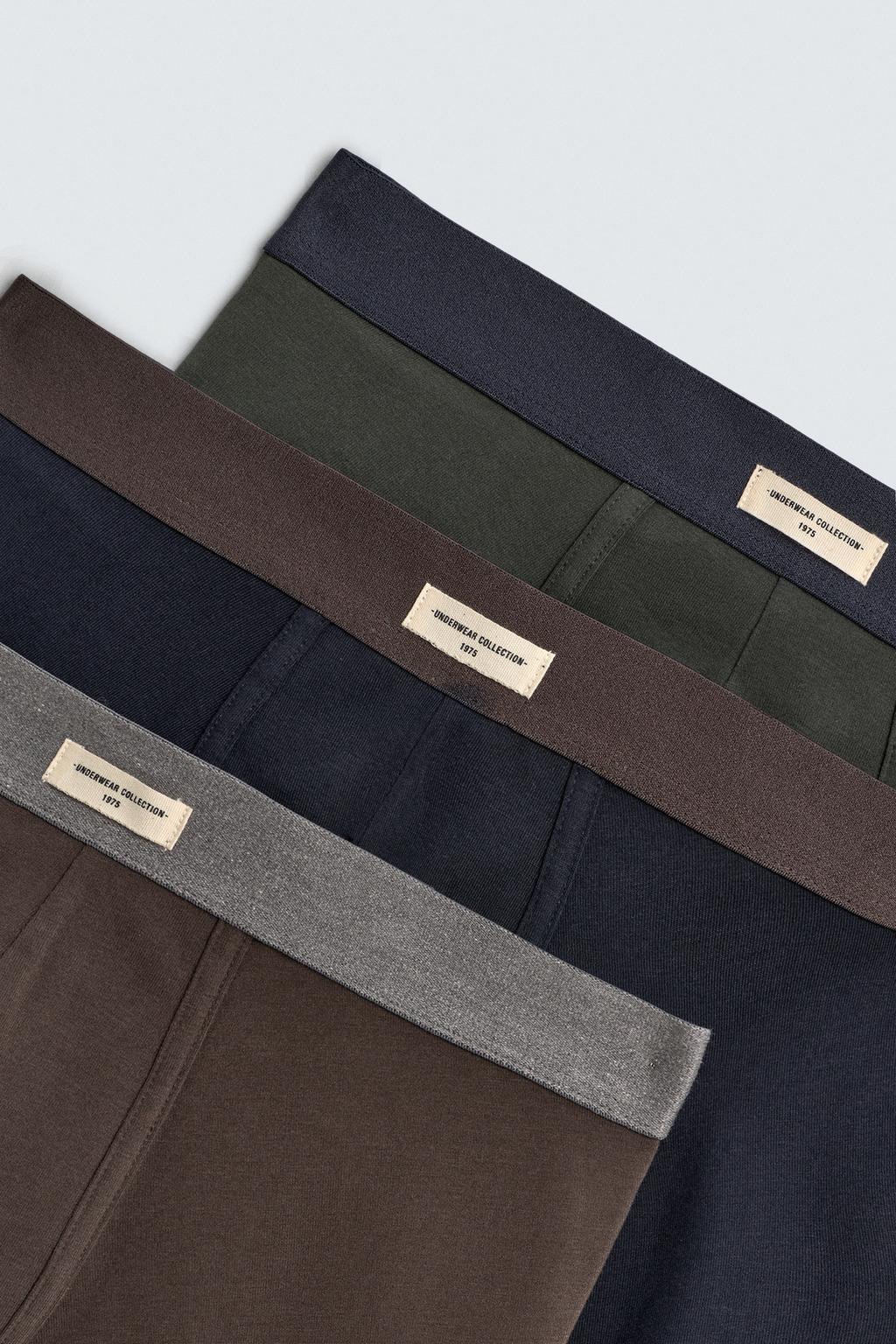 НАБОР ИЗ ТРЕХ ТРУСОВ-БОКСЕРОВ SOFT