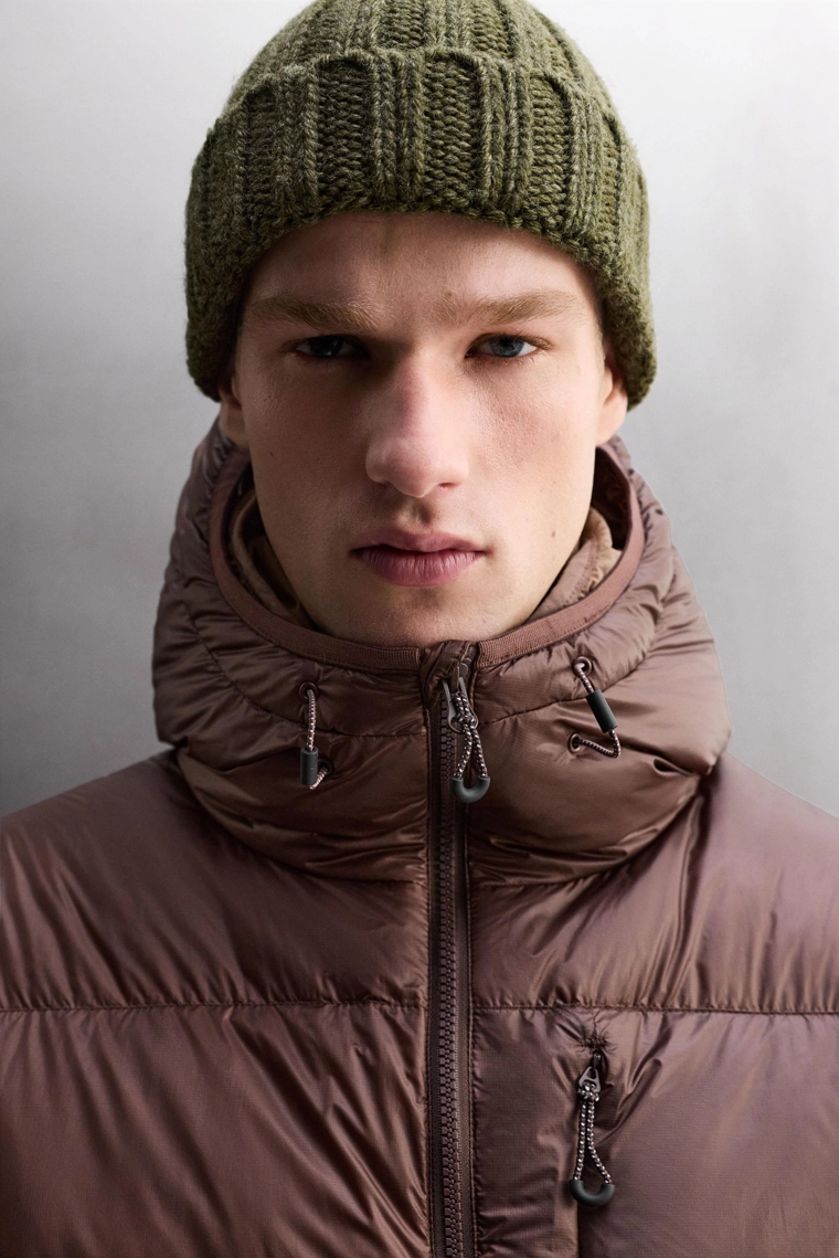 СТЕГАНАЯ КУРТКА SKI ИЗ 100% ПУХА